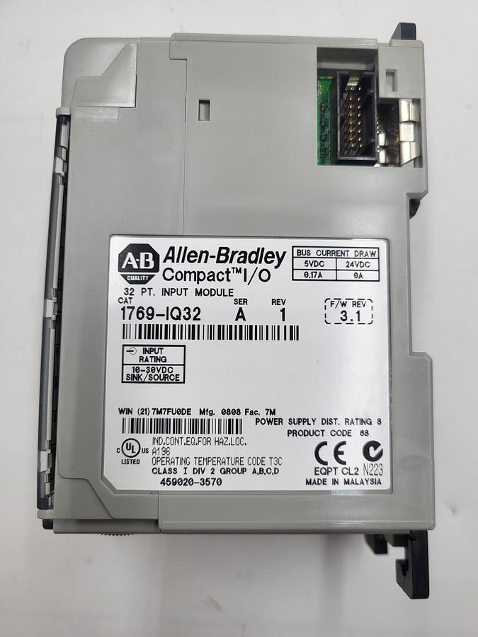 Used Allen Bradley 1769-IQ32 Input Module Unit Compact I/O