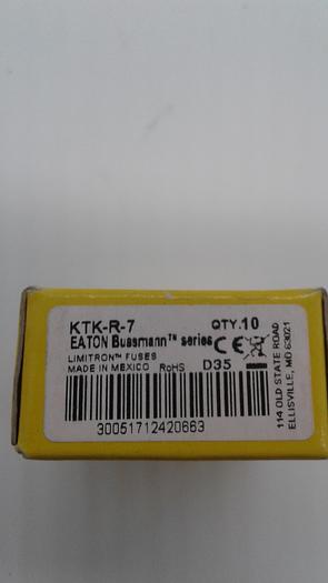 Used Eaton Bussmann KTK-R-7