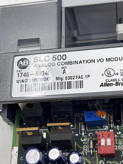 Used Allen-Bradley 1746-NI04I Ser A
