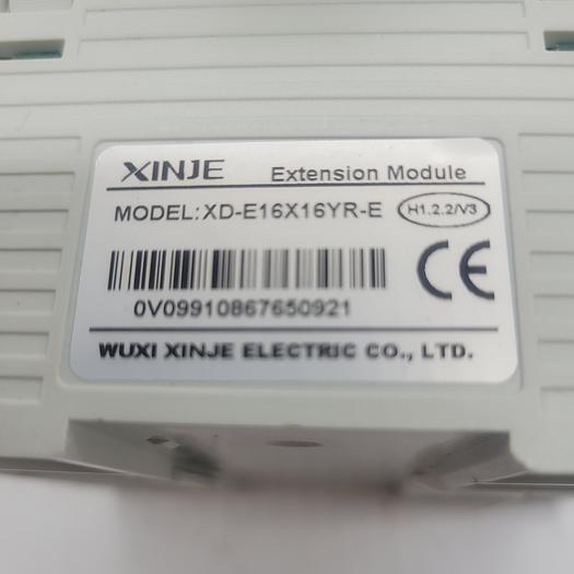 Used XINJE Extension Module XD-E16X16YR-E