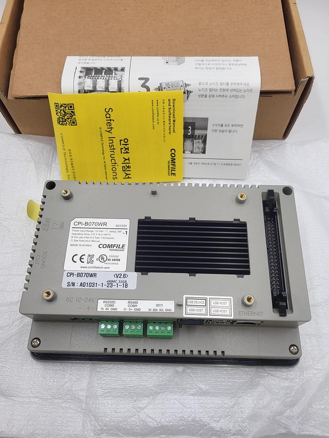 COMFILE Technology Industrial Touch Panel CPi-B070WR *NEW IN ORIGINAL PACKAGING**