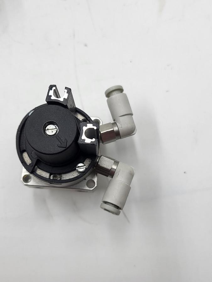 Used Festo DSM-6-90-P-A-FW Rotary Actuator, semi-rotary drive/swivel module, air, 90 deg, 6mm, flanged shaft