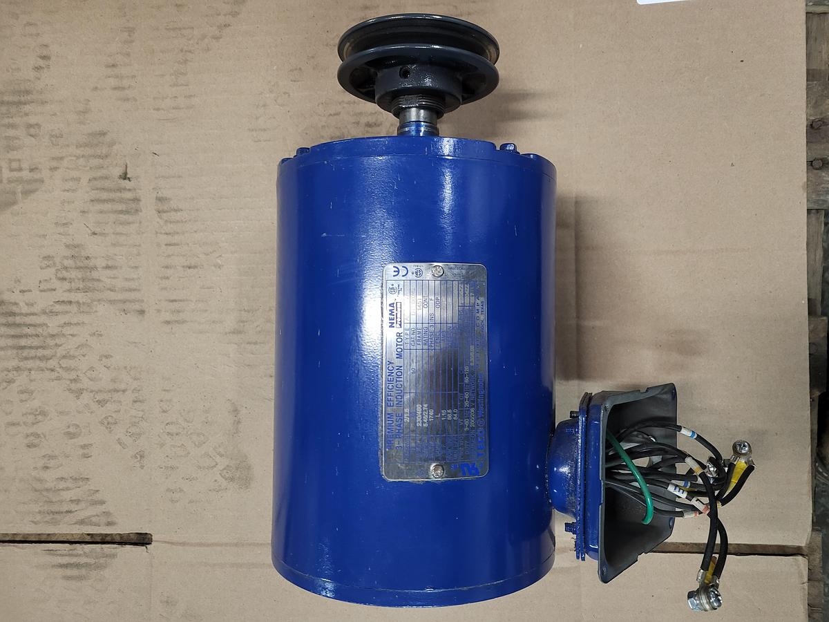 Used Nema 3 Phase Induction Motor ASGHUW 201 DTP0024