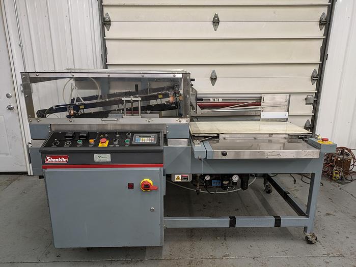 Used Shanklin L bar heat sealer