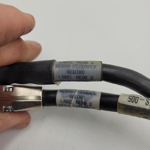 Used LH1 / XUFTS-005 810861-05 NIDEC DRIVES, SERVO FEEDBACK YR48426 7PR26 1PR18 SHIELDED E108998