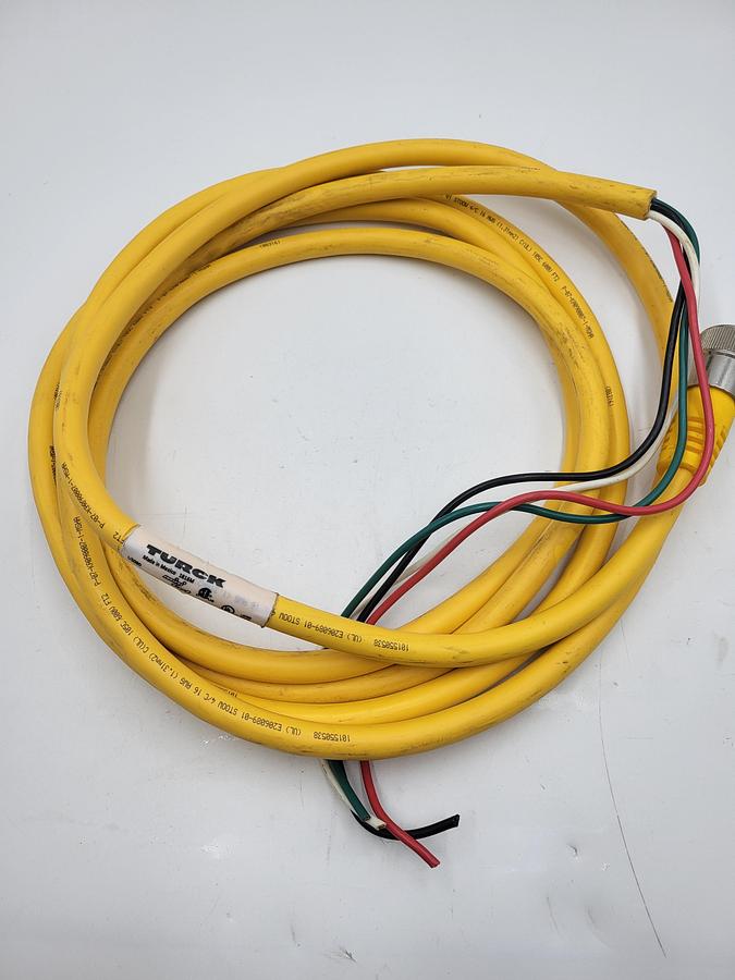 Used TURCK RKM 46-6m 4 pin 6 meters long