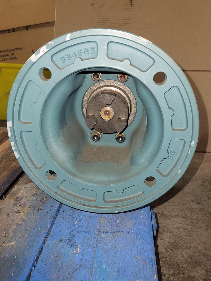 Used TIGEAR-2 Right Angle Worm Gear Reducer 26Q10L18 / 2.63 in Center Distance 180TC Frame Size - Left Output Ratio 10:1