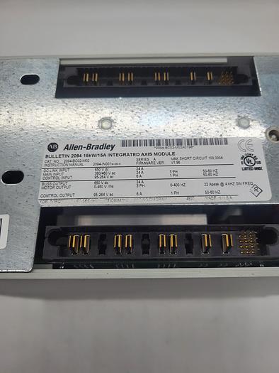 Used Allen-Bradley Bulletin 2094 15kW/15A Integrated Axis Module