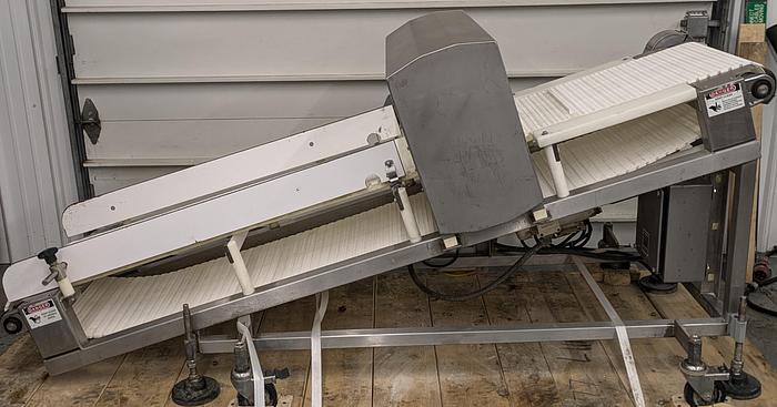 Used safeline metal detector, conveyor, 