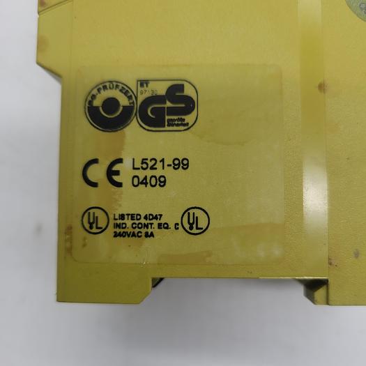 Used Pilz PNOZ x3 L521-99 0409