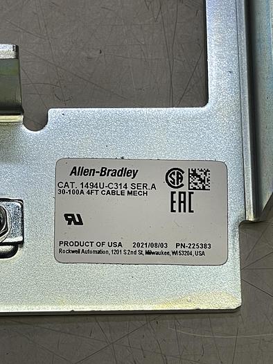 Used Allen-Bradley 1494U-C314 Ser. A