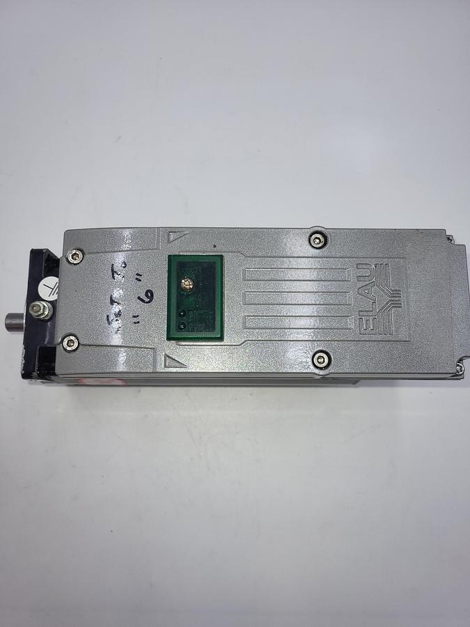 Used Schneider Electric ID # 66012102-002 Servo motor with 070 flange size, 011 Standstill torque Sincos SKM 36 Encoder without brake.