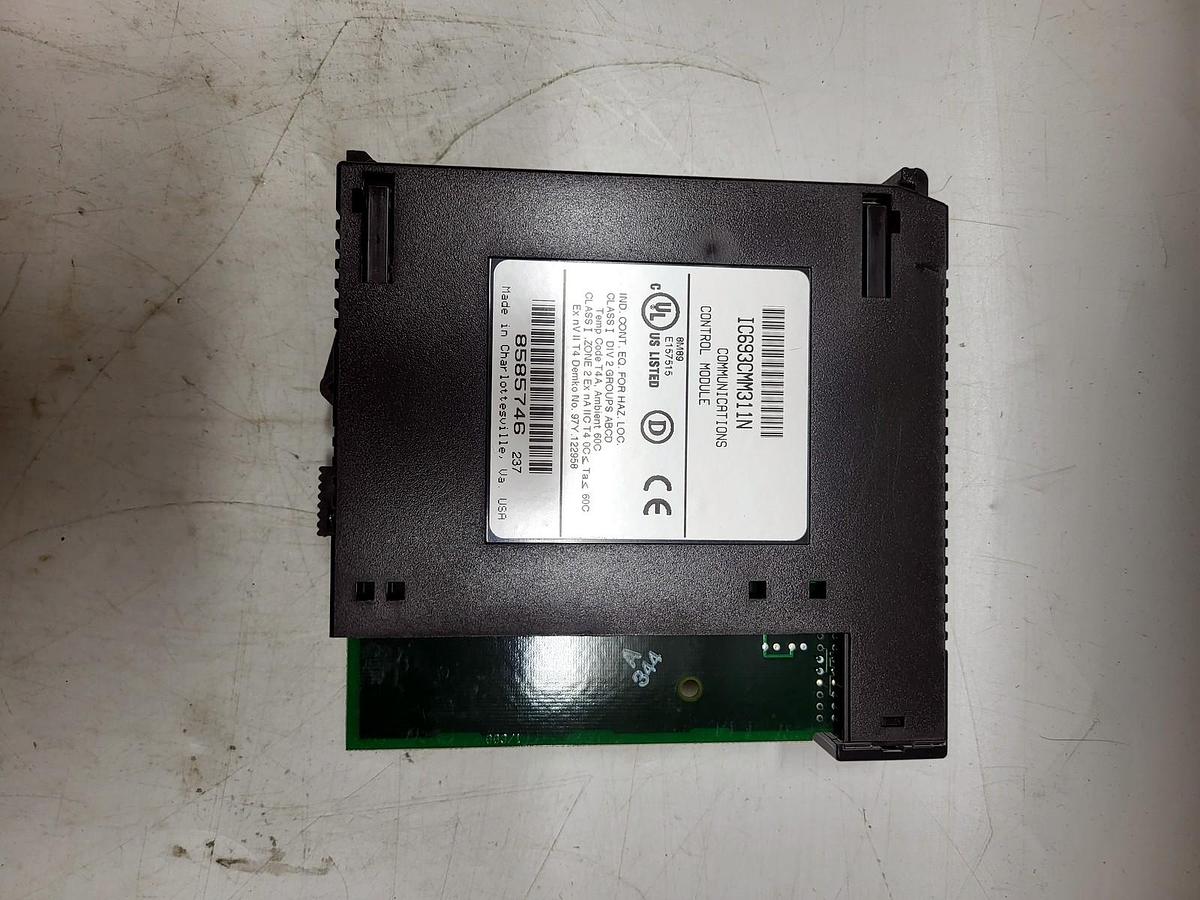 GE Fanuc IC693CMM311N nameplate