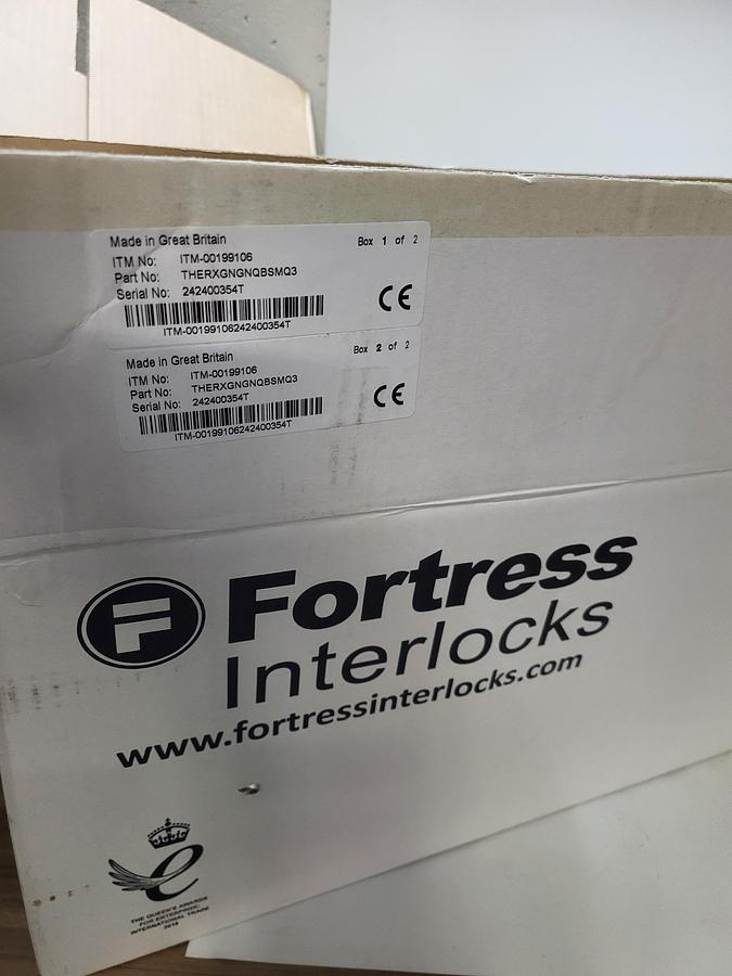 Fortress  Interlocks THERXGNGNQBSM03 / ITM - 00199106 *new in box*