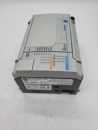 Used Allen-Bradley Micro Logix 1500 Base Unit 1764-24BWA Ser.B