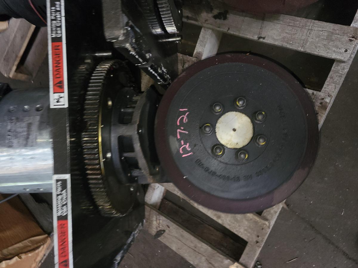 Used CFR drive/steer motor assembly Dematic flex fork 1600 quad