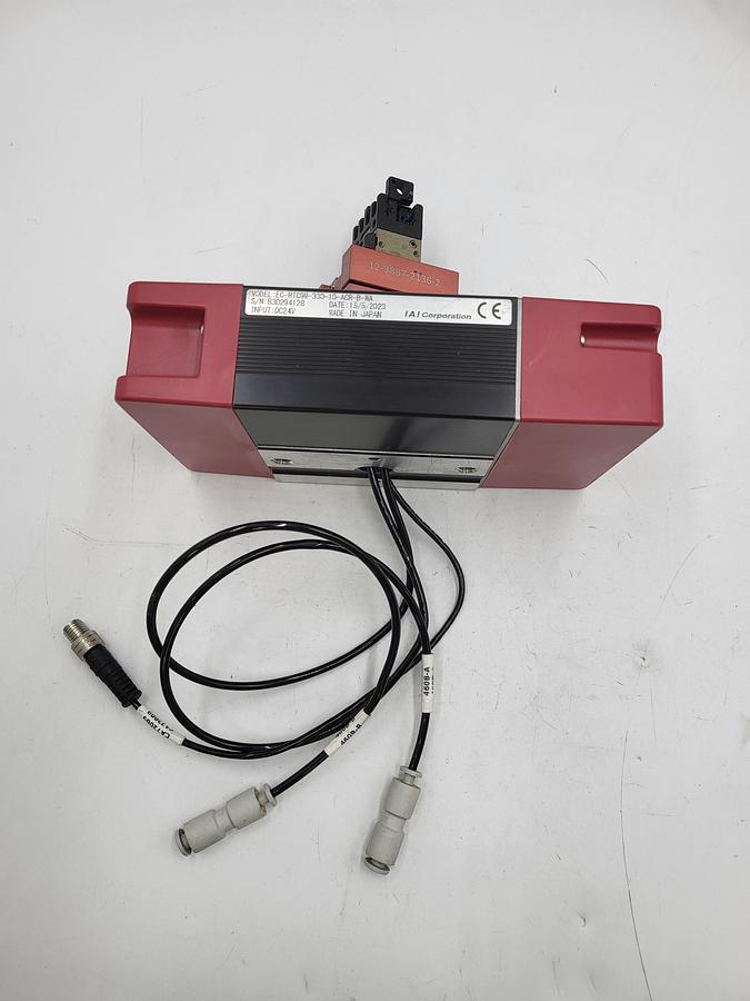 Used IAI Corporation EC-RTC9M-330-10-ACR-B-WA Electric rotary type cylinder & attachment holder mounting