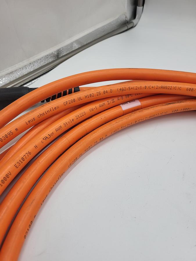 IGUS chainflex CF280 UL H102-25-04-D   1000V E310776 AWM style 21223 vw-1   30' long