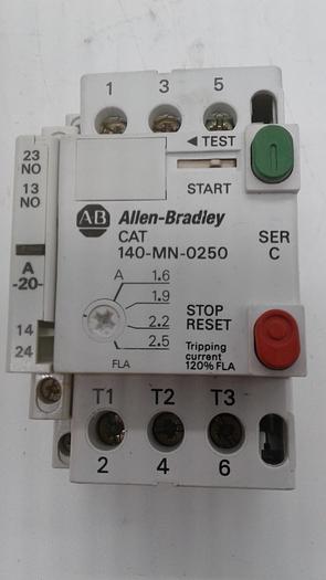Used Allen-Bradley Start/Stop Control 140-MN-0250