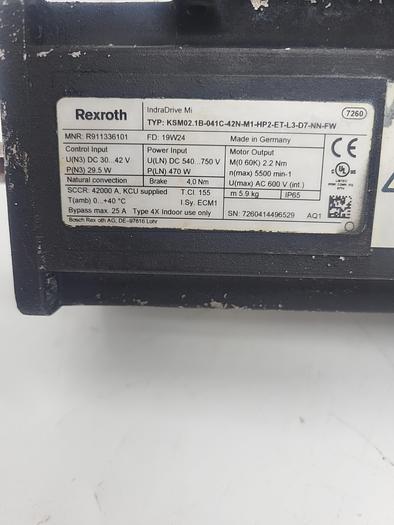 Used Rexroth Inda Drive Mi R911336101