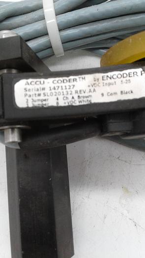 Used Encoder ACCU-Coder 1471127 SL020132 REV .AA