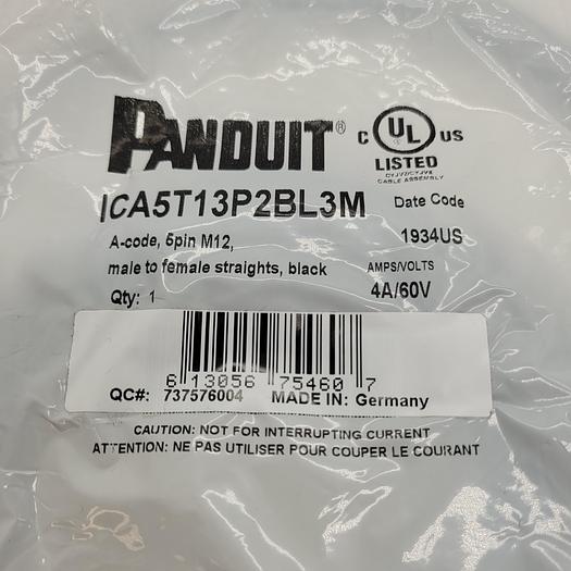 Panduit 1CA5T13P2BL3M Cable