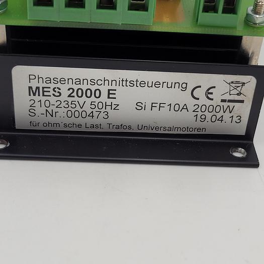 Used MESSNER MES 2000 E / Si FF 10A 2000W