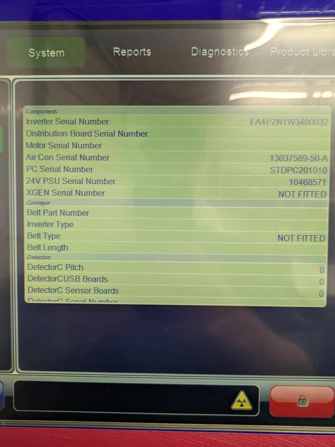 Used Mettler Toledo, Safeline X-ray Power chek 300