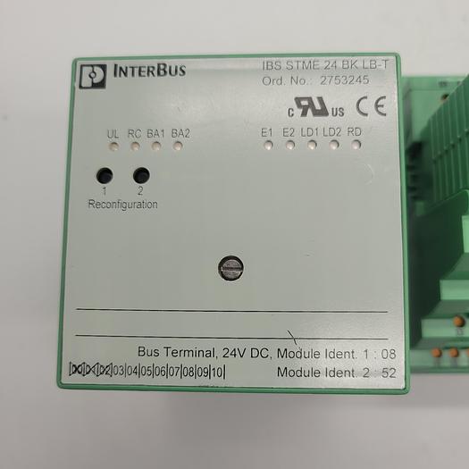 Used InterBus IB STME 24 2753245 2754985 2754943