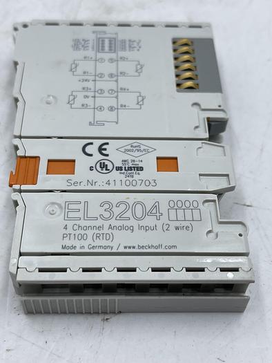 Used Beckhoff EL3204