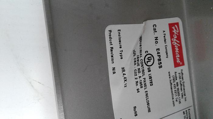 Used Hoffman Enclosure E4PBSS