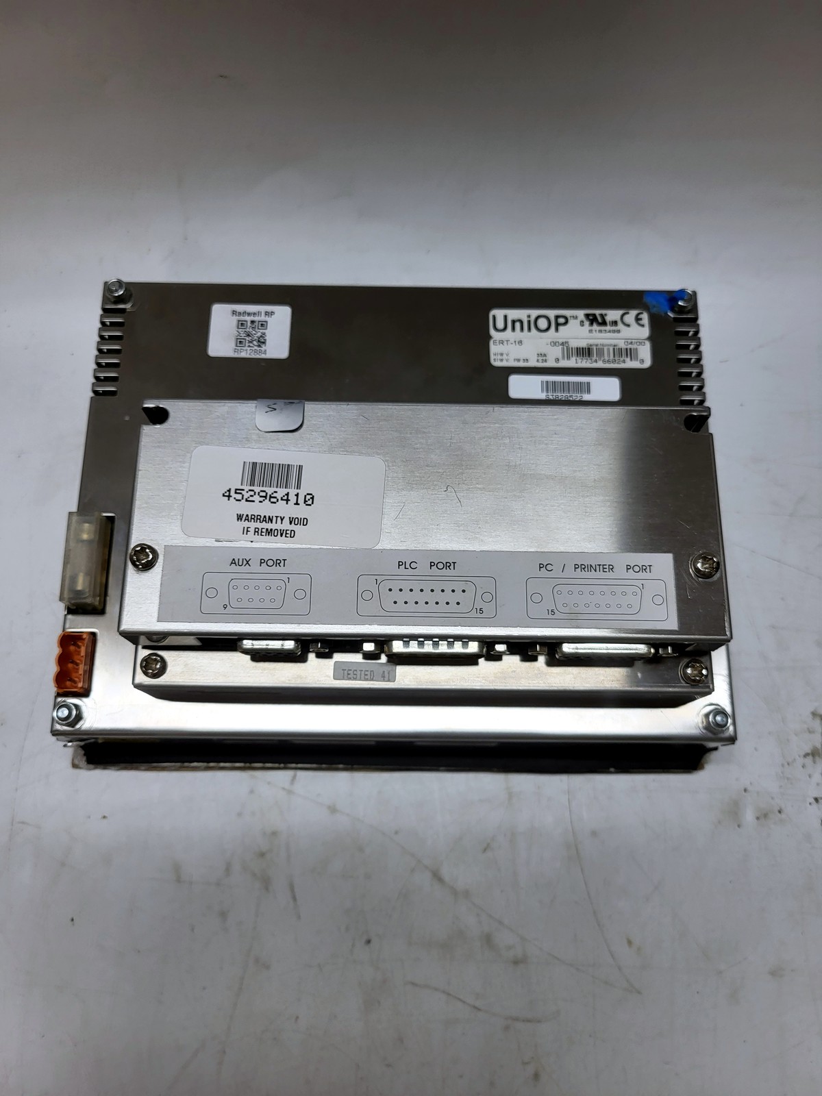 UniOP ERT-16-0045 overall