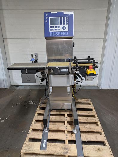 Used Garvens mettler toledo check weigher