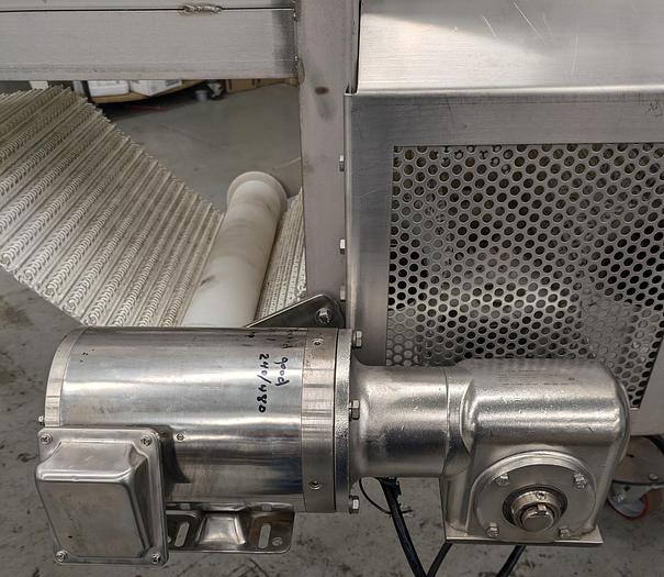 Used conveyor, stainless steel,