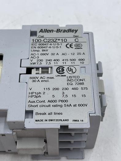 Allen-Bradley 100-C23Z*10 Ser C