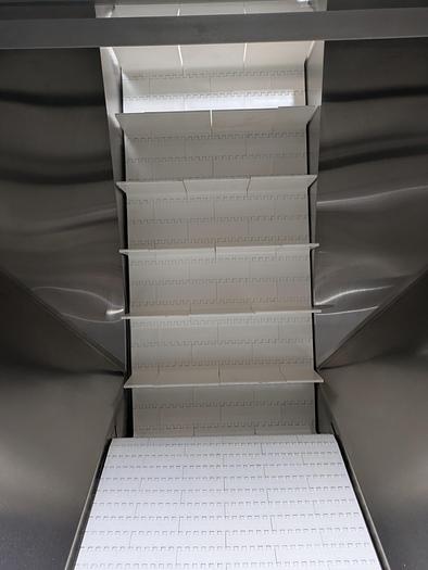 Used Hopper/elevator, stainless steel