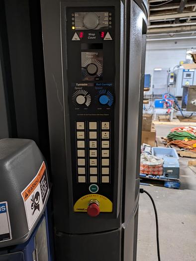Used Lantech Q300 Stretch wrapper extended height 110" with 30" FDS