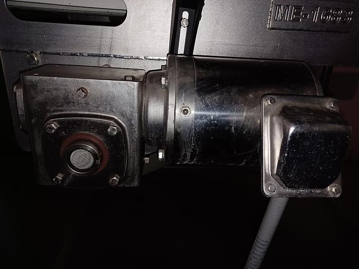 Used 10' long 36 1/2" wide 43" tall  conveyor all stainless frame and washdown motor