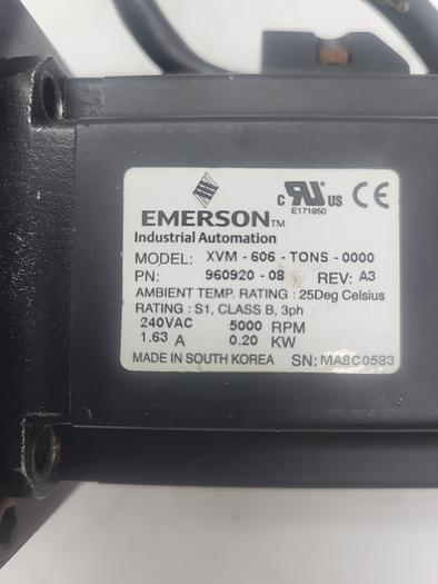 Used Emerson XVM-606-TONS-0000