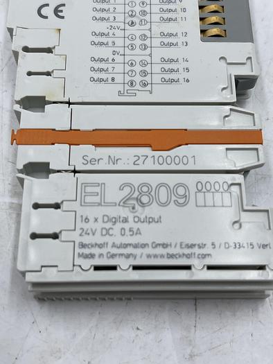 Used Beckhoff EL2809