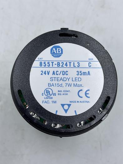 Used Allen-Bradley 855T-B24TL3 Ser C