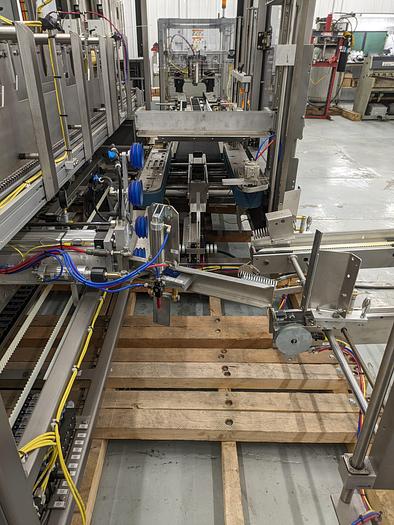 Used Combi Alphapack Case Packer and sealer (Never used) New 2019