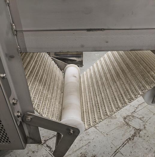 Used conveyor, stainless steel,