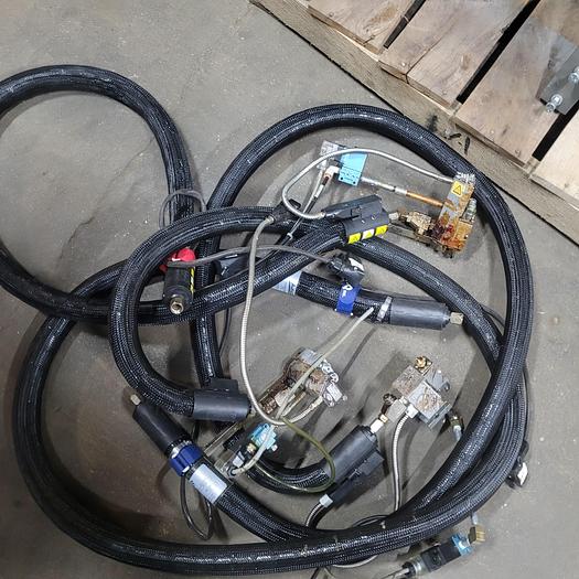 Used Nordson Problue 4 complete glue unit with hoses and glue heads
