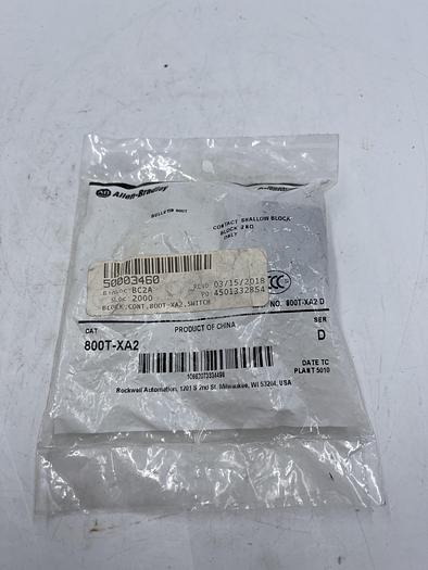 Allen-Bradley 800T-XA2 Ser D