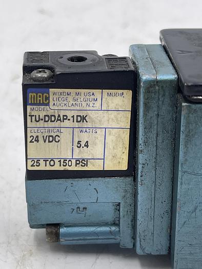 Used MAC 82A-AD-000-TU-DDAP-1DK. TU-DDAP-1DK
