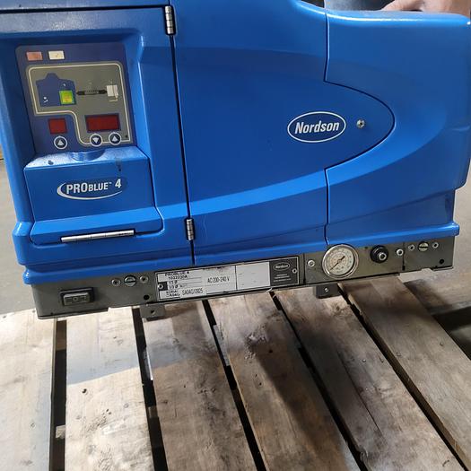Used Nordson Problue 4 complete glue unit with hoses and glue heads