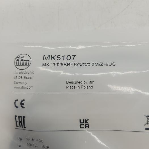 IFM MK5107 T-Slot Cylinder Switch