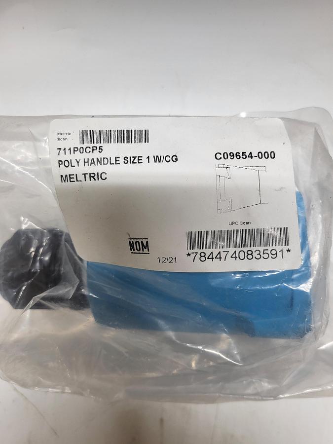 Meltric 711P0CP5 Poly Handle Size 1 W/CG