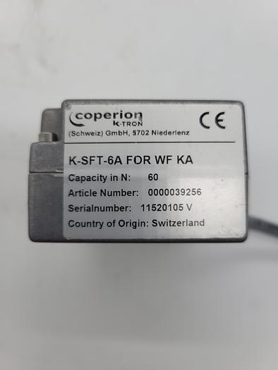 Used Coperion K-tron K-SFT-6A FOR WF KA